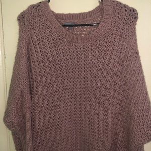 Pink chunky sweater
